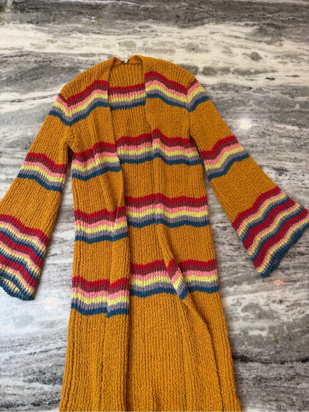 Free People Winding Road Long Cardigan Sweater 
Size Small - Picture 5 of 7